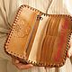 Wallet leather 'clutch big' - color. Wallets. schwanzchen. My Livemaster. Фото №6