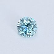 Материалы для творчества handmade. Livemaster - original item Blue zircon. 0.3 carats. Handmade.