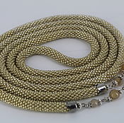Украшения handmade. Livemaster - original item Lariat beaded with pendants of agate ( harness, belt, tie). Handmade.