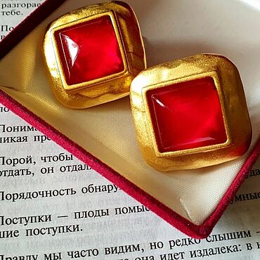 Винтаж ручной работы. Ярмарка Мастеров - ручная работа Винтаж: Дуэт:парные броши-кулон «Лакомки» Lancome,Paris (Ланком). 9500р каждая. Handmade.