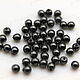 SW-27 Жемчуг Swarovski 5810 2 мм Black Pearl 50 шт, Бусины, Нижний Новгород,  Фото №1