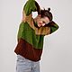 Свитер ручной работы из буклированной пряжи Missoni. Свитеры. Theoxenia. Интернет-магазин Ярмарка Мастеров.  Фото №2
