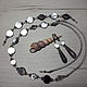 Set of mother-of-pearl 'Silver' (three items). Jewelry Sets. Multi-style. Online shopping on My Livemaster.  Фото №2