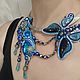 Necklace 'Turquoise Butterfly'. Necklace. elenshabaev (elenshabaev). My Livemaster. Фото №4