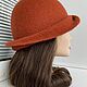 Order The Cloche hat felted. Oksana Moleva. Livemaster. . Hats1 Фото №3
