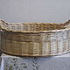 Large round basket with handles. Basket. Elena Shitova - basket weaving. Online shopping on My Livemaster.  Фото №2