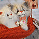 Lemurr    Knitted cats love. Stuffed Toys. Knitted toys Olga Bessogonova. My Livemaster. Фото №4