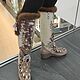 Valenki Boots for women 'Rome'. High Boots. wool gifts. My Livemaster. Фото №5