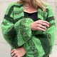 Вязаный кардиган из мохера. Кардиганы. SPITSA_shop. Ярмарка Мастеров.  Фото №4