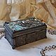 Casket casket with haliotis inlaid with Swarovski. Box. BronvenGift (bronven). My Livemaster. Фото №5