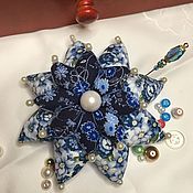 Сувениры и подарки handmade. Livemaster - original item Gifts for March 8: Needle holders: -Textile Needle holder Flower. Handmade.