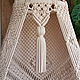 Подвесное кресло. Качели садовые. Оксана Макраме узелочки (macrame-uzelochki). Ярмарка Мастеров.  Фото №11