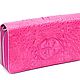 Клатч из кожи крокодила на двух молниях IMA0002F1. Кошельки. CrocShop товары из экзотической кожи. Интернет-магазин Ярмарка Мастеров.  Фото №2
