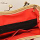 Black women's bag with flower on the clasp red poppy suede. Clasp Bag. flowersstyle (flowersstyle). My Livemaster. Фото №6