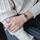 Grey bracelet for women as a gift to a friend for her birthday, Cord bracelet, Cheremshanka,  Фото №1