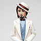 Подарок женщине. Текстильная кукла в подарок. Интерьерная кукла, Будуарная кукла, Москва,  Фото №1