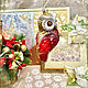  Red Owl. Christmas decorations. clubakm (clubakm). My Livemaster. Фото №5