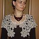 Заказать Приз для конкурса коллекций! Нежное кружевное болеро "Яблоневый цвет". Фанни Бохо. Ярмарка Мастеров. . Болеро Фото №3