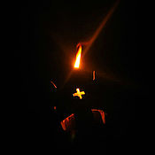 Субкультуры handmade. Livemaster - original item Torch forged real!Lamp torch.Torch made of wood and metal.. Handmade.