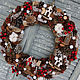 Christmas wreath 'Bright' 48 cm, Wreaths, Kazan,  Фото №1