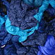 Набор синей шерсти (DHG, Италия) 0,66 кг, Шерсть, Рига,  Фото №1