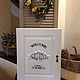 Ключница на щиток " Welcome". Ключницы настенные. Villa Miron. Интернет-магазин Ярмарка Мастеров.  Фото №2