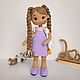 Кукла интерьерная, игровая. Амигуруми куклы и игрушки. toys_by_anastasi. Ярмарка Мастеров.  Фото №4