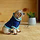 Needle felted mini dog copy Scruffy. Miniature figurines. LaKosta Handmade toys. Online shopping on My Livemaster.  Фото №2