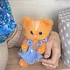 Заказать Игрушка кошка, котик, рыжий котенок. Игрушки  от Натальи  Малыши для души. Ярмарка Мастеров. . Амигуруми куклы и игрушки Фото №3