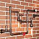 Заказать Настенное световое панно в стиле Лофт (Loft), Индастриал, Стимпанк. Loftsnab. Ярмарка Мастеров. . Настенные светильники Фото №3