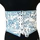  Corset with cups, large size made of denim. Corsets. silk fairy tale. My Livemaster. Фото №5