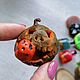 Pumpkin Halloween collectible miniature accessories for dolls. Miniature figurines. MiniDom (Irina). My Livemaster. Фото №6