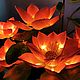 In stock! Composition-night light 'Valley of lotuses'. Nightlights. Elena Krasilnikova. My Livemaster. Фото №6