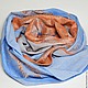 scarf felted Orange sunset. Scarves. allenclave. Online shopping on My Livemaster.  Фото №2