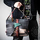 Авторская кожаная сумка GAUCHO Las Montañas Сумка кожаная в этно-стиле, Классическая сумка, Рыбинск,  Фото №1