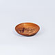 Wooden plate 'Altai calls' made of cedar wood 135 mm. T136. Plates. ART OF SIBERIA. Online shopping on My Livemaster.  Фото №2