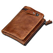 Сумки и аксессуары handmade. Livemaster - original item Men`s wallet made of genuine leather Yerofey / Buy in Moscow. Handmade.
