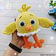 Вязаная игрушка цып цып, Амигуруми куклы и игрушки, Воронеж,  Фото №1