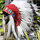 Indian headdress - roach 'White Bird', Ritual attributes, Denpasar,  Фото №1