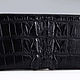 Клатч из натуральной кожи крокодила IMA0081B22. Клатчи. CrocShop товары из экзотической кожи. Ярмарка Мастеров.  Фото №8
