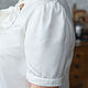 Блуза "Классика" атласная  с бантом размер 52/54. Блузки. Одежда на заказ ParmaFabric. Ярмарка Мастеров.  Фото №5