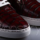 Sneakers genuine crocodile leather. Training shoes. CrocShop. My Livemaster. Фото №4