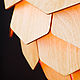 Деревянный светильник Астеко вишня, лампа из дерева, подвесная люстра. Потолочные и подвесные светильники. Деревянные светильники Woodshire (woodshire). Интернет-магазин Ярмарка Мастеров.  Фото №2