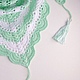 Мини-шаль, бактус "Fresh". Платки. Knitbyrimma. Интернет-магазин Ярмарка Мастеров.  Фото №2