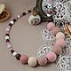 Beads 'Powder', Necklace, Moscow,  Фото №1