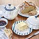 Маслёнка с якорями. Керамика ручной работы. Банки. Женя (JaneCeramics). Ярмарка Мастеров.  Фото №7