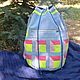 Multicolor Denim Backpack. Backpacks. bRucksack. Online shopping on My Livemaster.  Фото №2