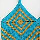  Bag knitted turquoise granny square. Crossbody bag. Lace knitting workshop. Lidiya.. Online shopping on My Livemaster.  Фото №2