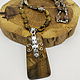 Beads necklace with pendant African Savannah, Necklace, Gatchina,  Фото №1