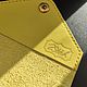 Мини кошелек Yellow. Кошельки. 2stitch. Ярмарка Мастеров.  Фото №6